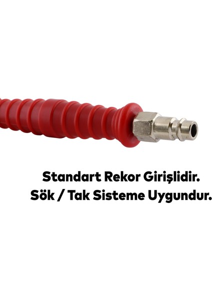Hortum Giriş Kompresör Teker Tekerlek Sibop Lastik Şişirme Hava Basma Jak Jakı Sök Tak Aparat