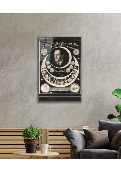 Eliza Home Atatürk Cam Tablo fiyatları