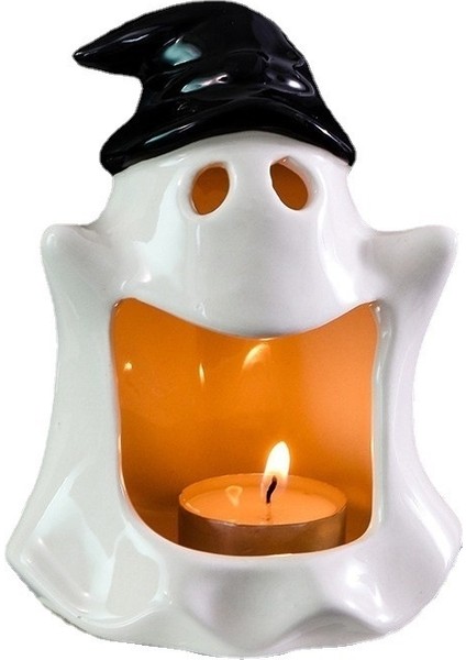 Halloween Ceramic Craft Kokulu Mum Dekoratif Mumluk (Yurt Dışından)
