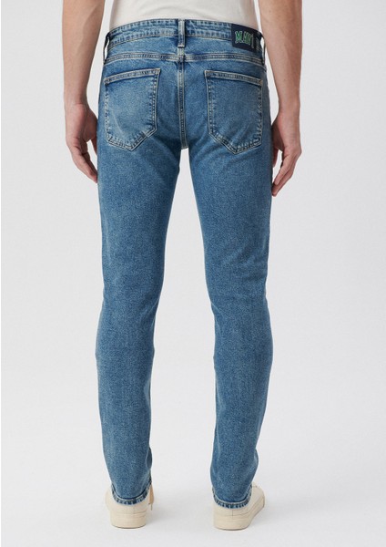 Erkek Jake Koyu Gölgeli Kolej Jean Pantolon 0042285200