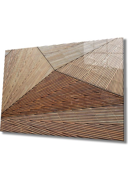 Eliza Home Geometrik Mimari Cam Tablo