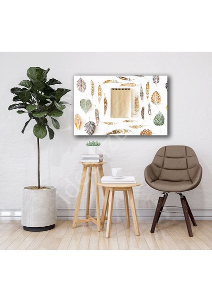 Eliza Home Vintage ve Bohem Tarzı Yaprak Detaylı Tablo fiyatları