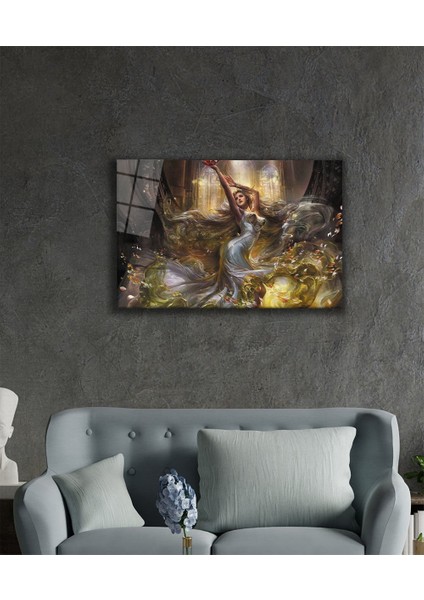 Eliza Home Kadınlar Dans Eden Tanrıça Cam Tablo fiyatları