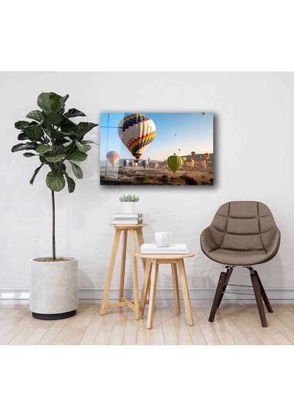 Eliza Home Uçan Balonlar Cam Tablo