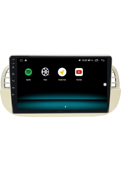 Fiat 500 Android 13 Multimedya Carplay 4gb RAM+64GB HDD Navigasyon Ekran modelleri