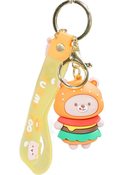 Sevimli Karikatür Küçük Ayı Bebek Anahtarlık (Yurt Dışından)