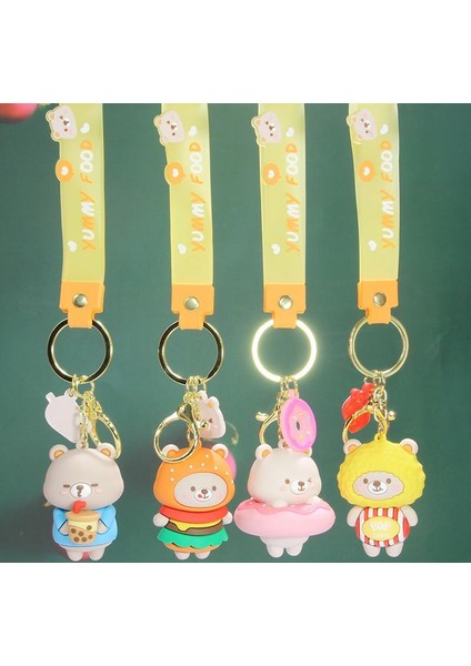 Sevimli Karikatür Küçük Ayı Bebek Anahtarlık (Yurt Dışından) fiyatları