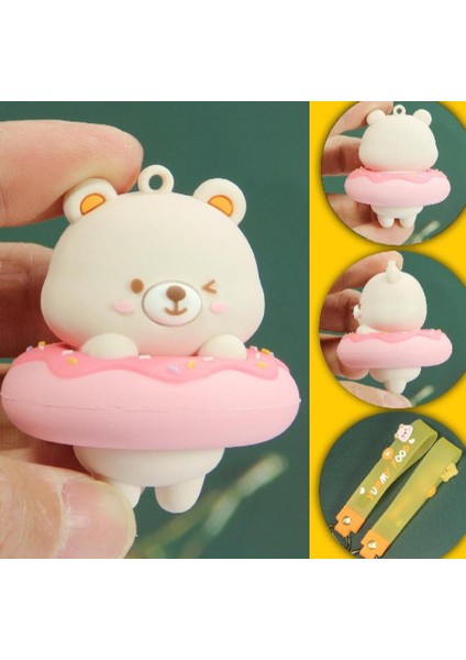 Sevimli Karikatür Küçük Ayı Bebek Anahtarlık (Yurt Dışından) fırsatları