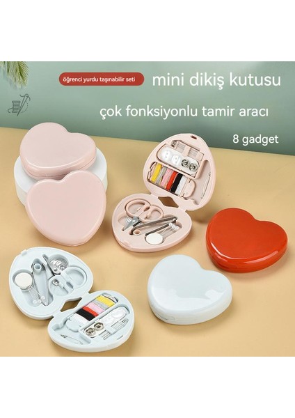 Öğrenci Yurdu Ev Uygun 8 Parçalı Dikiş Saklama Kutusu Seti (Yurt Dışından) modelleri