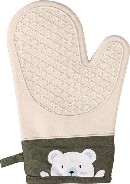 Ev Tipi Fırın Kalınlaştırılmış Kaymaz Yüksek Sıcaklığa Dayanıklı Isı Yalıtım Eldivenleri (Yurt Dışından)