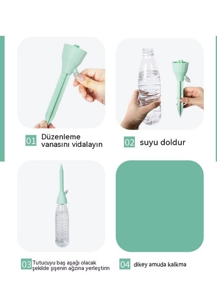 3 Adet Ev Saksı Bitki Damla Zamanlı Sulama Cihazı fırsatları