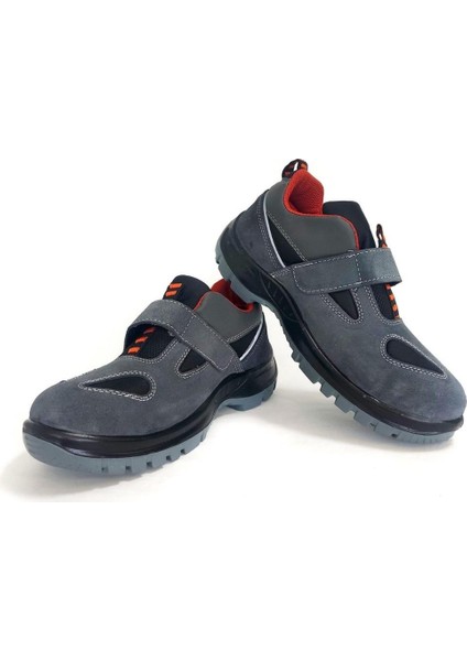 Çelik Burunlu Hakiki Deri Süet Gri Renk Iş Ayakkabısı Arısan 1021 Modeli fiyatları