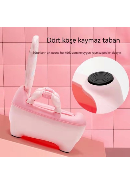 Çift Kolçaklı Çocuk Karikatür Ev Tuvaleti (Yurt Dışından) fırsatları