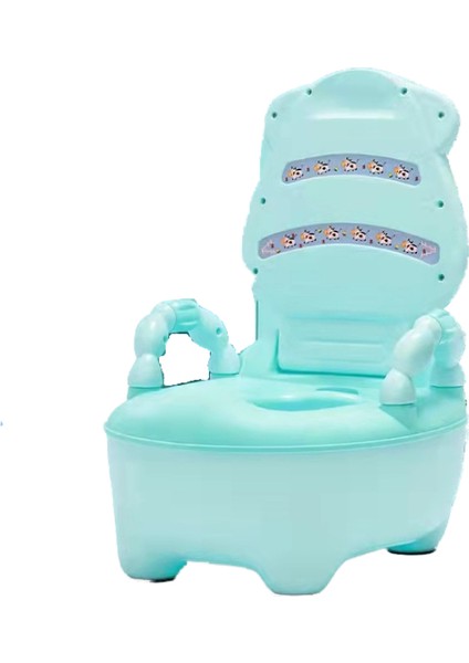 Çift Kolçaklı Çocuk Karikatür Ev Tuvaleti (Yurt Dışından)