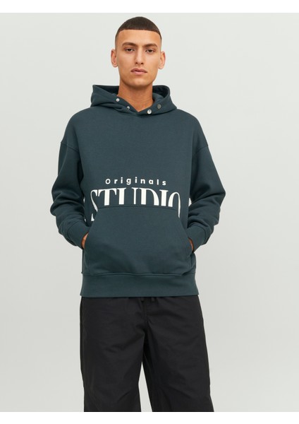 Logo Baskılı Kapüşonlu Sweatshirt - Vesterbro