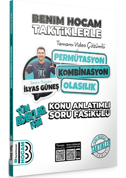 Tüm Adaylar Için Taktiklerle Permütasyon Kombinasyon Olasılık Konu Anlatımlı Soru Bankası Fasikülü
