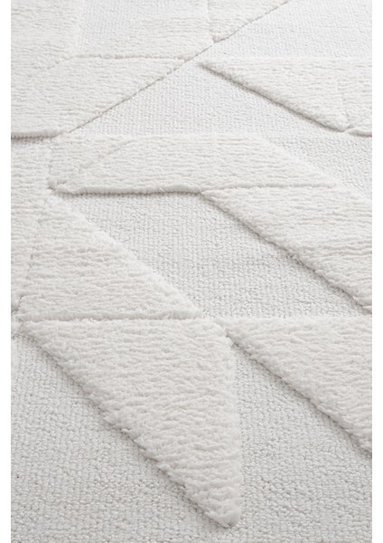 Enjoy Krem Bukleli Yumuşak Peluş Shaggy Halı Salon Oturma Odası Halısı Çocuk Odası Mutfak Halısı 200 x 290 fiyatları