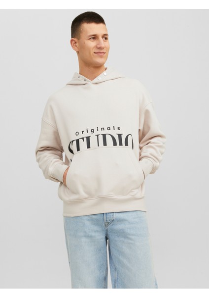 Logo Baskılı Kapüşonlu Sweatshirt - Vesterbro