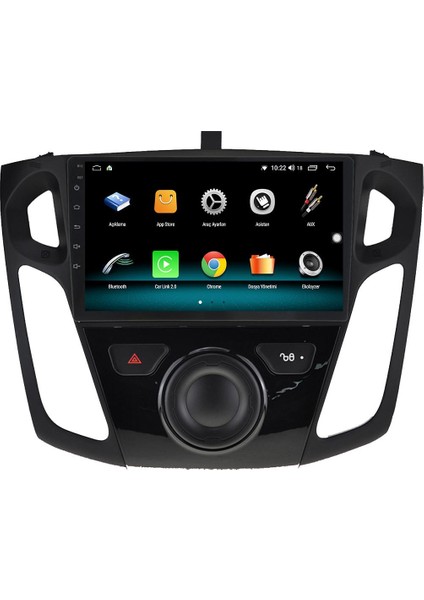 Ford Focus 3 Android 13 Multimedya Carplay 4gb RAM+64GB HDD 2012-2018 Navigasyon Ekran