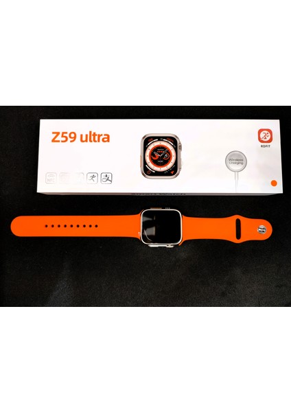 Z59 Ultra Watch 8 Akıllı Saat Nfc Sağlık Konuşma Bildirim Okuma Hd Tam Ekran Z59ULTRA