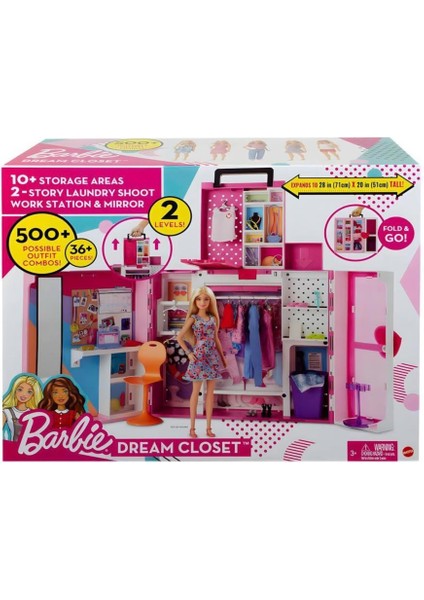 Barbıe Dream Closet Oyun Setı - HBV28