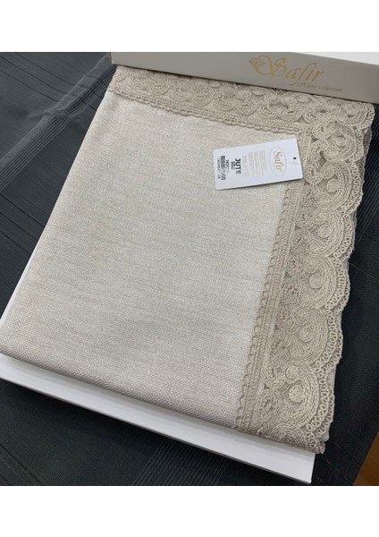 Jute Soft Simli Yemek Masa Örtüsü