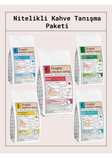 Nitelikli Kahve Tanışma Paketi