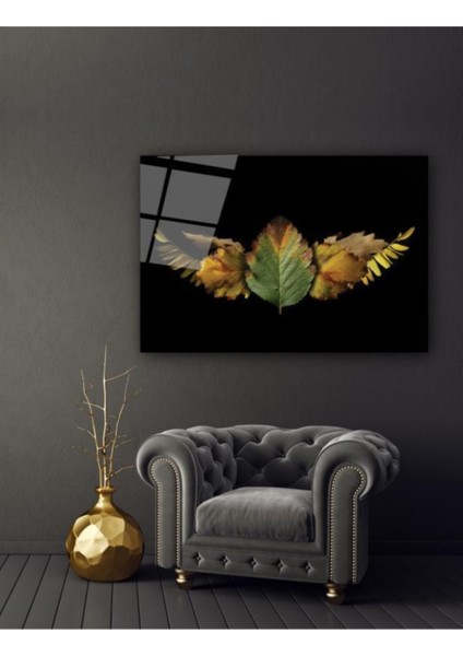 Eliza Home Yapraklar Cam Tablo modelleri