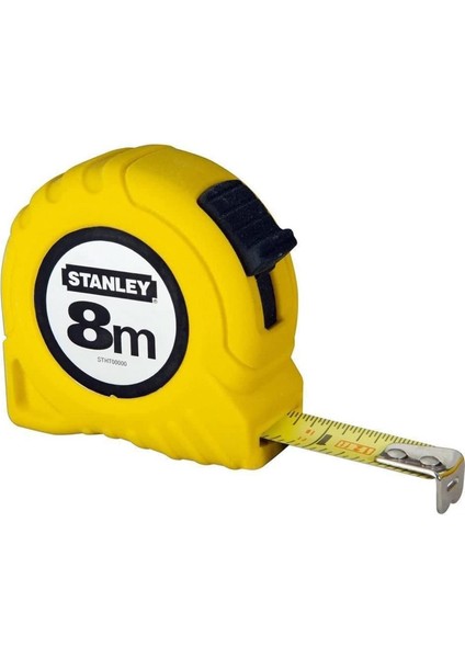 1-30-457 Sarı Şerit Metre 8m 25MM fiyatları