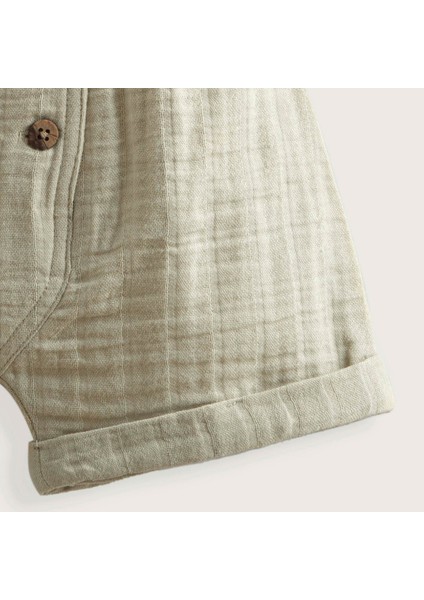 Safari Düğmeli Şort Mint modelleri