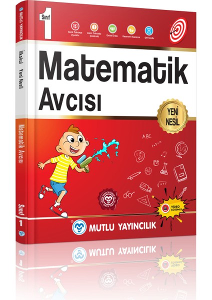 1. Sınıf Avcı Serisi Türkçe Matematik Hayat Bilgisi Avcısı Seti Mutlu Yayınları