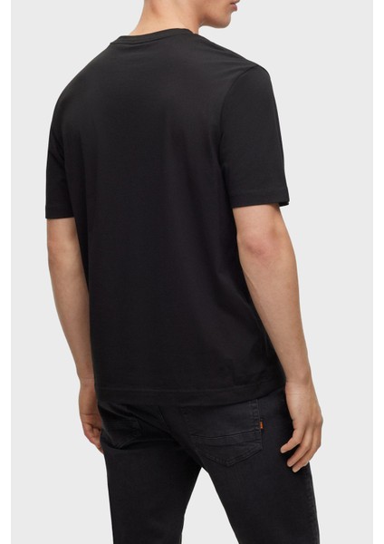 Pamuklu Relaxed Fit Bisiklet Yaka Erkek T Shirt 50473278 001