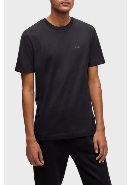 % 100 Pamuk Bisiklet Yaka Regular Fit Jarse Erkek T Shirt 50468347 001