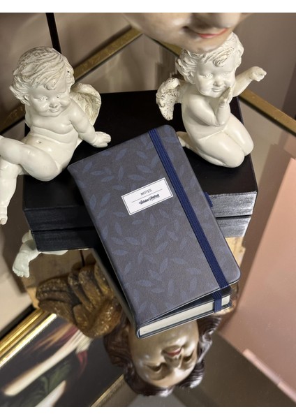 Venzi Art Sert Kapak Vegan Deri 192 Sayfa A6 80GR. Çizgili Defter