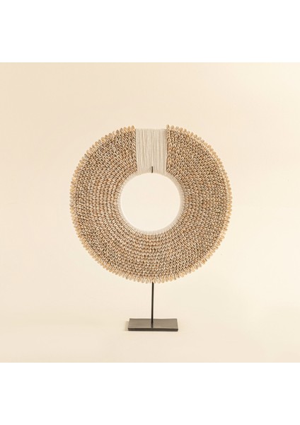 Shell Dekoratif Obje 45 cm Natural