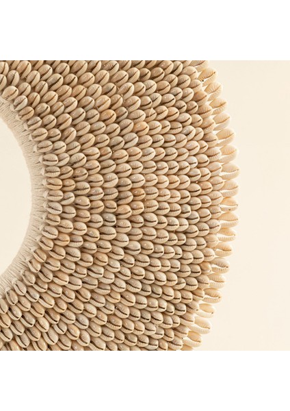 Shell Dekoratif Obje 45 cm Natural
