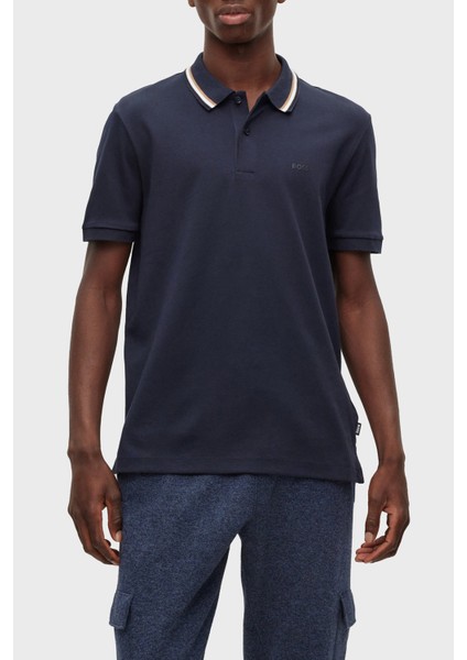 Pamuklu Slim Fit Düğmeli Polo Yaka T Shirt Erkek Polo Yaka T Shirt 50469360 404