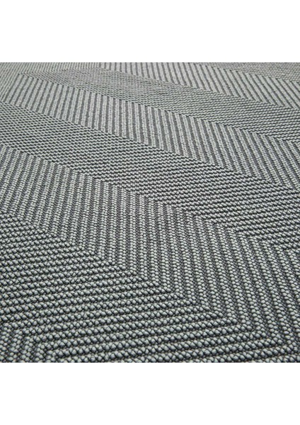 Zigzag Saf Pamuk Dekoratif Yıkamalı Halı 150X200 cm Gri fiyatları