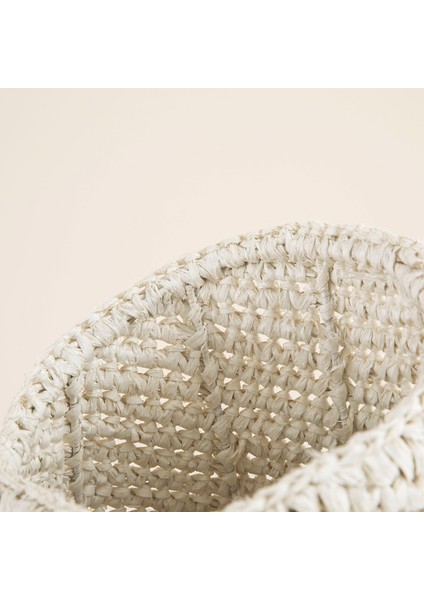 Woolen Vazo 50 cm Beyaz fırsatları