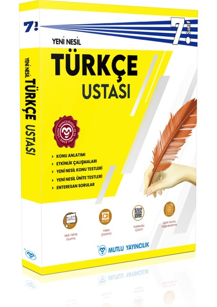 7. Sınıf Usta Serisi Türkçe ve Fen Bilimleri Ustası Seti Mutlu Yayınları