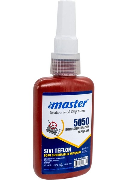 5050 Boru Sızdırmazlık Sıvı Teflon Conta 50 ml