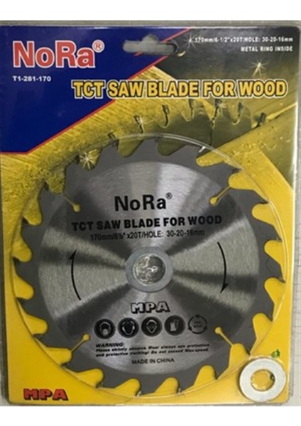 170x20 30-20-16 MM ELMAS SUNTA TESTERESİ