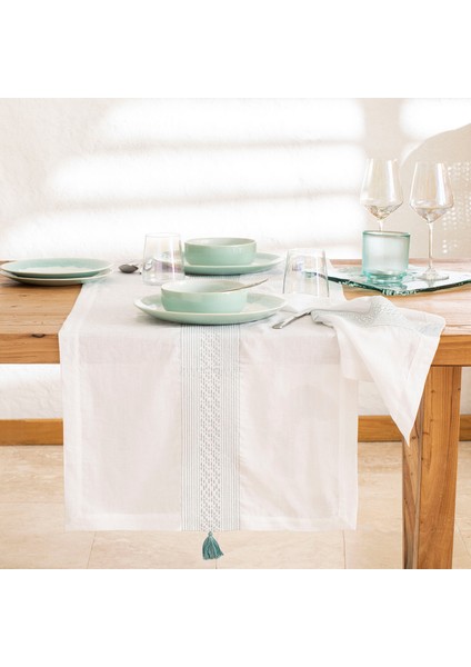 Carin Runner 50X180 cm Beyaz