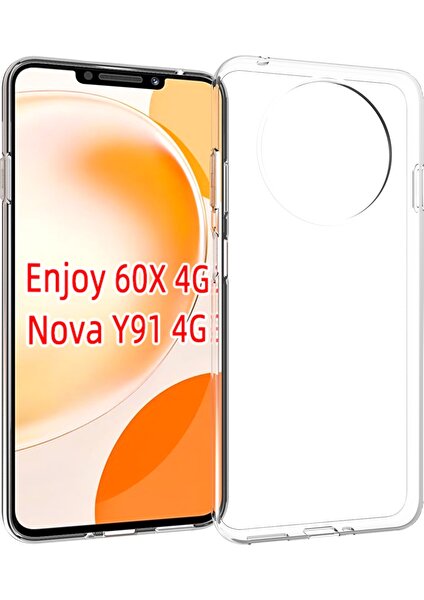 Zshskj Huawei Enjoy 60X / Nova Y91 Için Darbeye Dayanıklı Telefon Kılıfı (Yurt Dışından)