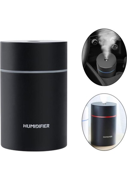 Ienın Led Gece Işık Nano Mini Nemlendirici Uçucu Yağ Aroma Difüzör Hava Temizleyici Siyah (Yurt Dışından) fırsatları