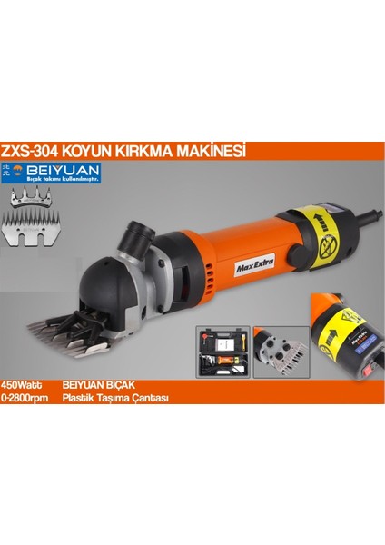 Max Extra ZXS-304 Koyun Kırkma Makinesi