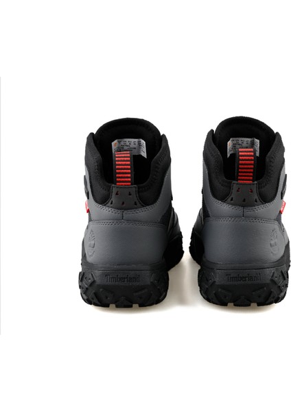 Mid Lace Up Waterproof Hiking Boot Erkek Trekking Bot ve Ayakkabısı TB0A67BG0331 Gri
