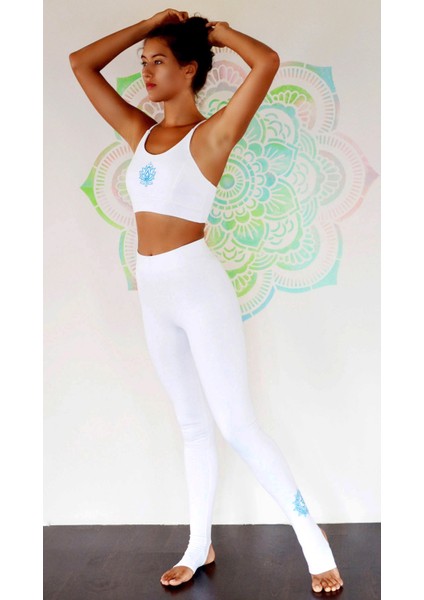 Yoga Taytı Jiva Gri Nakışlı fırsatları