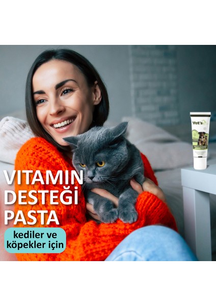 Multi Vitamin Paste Kedi ve Köpekler Için Vitamin Desteği Pasta 100G fırsatları