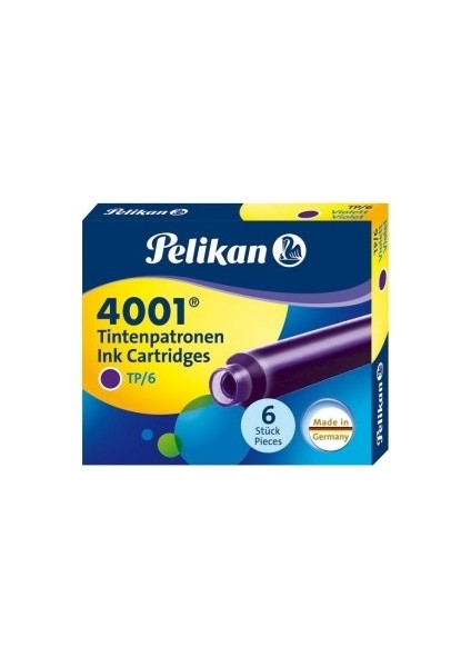 Dolmakalem Kartuşu 4001 Kısa Vıolet 6 Lı 301697 1 Adet